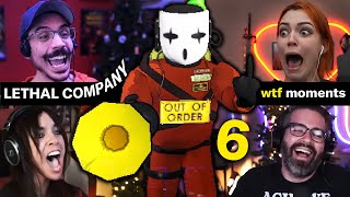 TOP 30 Jumpscare & Funny Moments in LETHAL COMPANY | Part 6