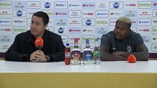 Rueda de prensa de Nacional tras su partido con Tolima