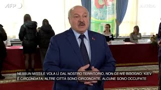 Ucraina, Lukashenko: \