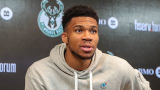 Giannis Antetokounmpo Shares His Thoughts On Mother's Day And The Second Seed In The East | 5.7.21