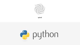 Python spiral (turtle)