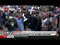 follow azimio leaders as they fail to enter nairobi cbd drive to kamukunji