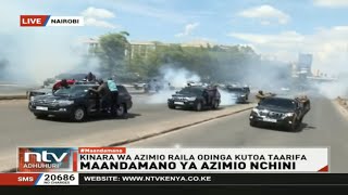 Follow Azimio leaders as they fail to enter Nairobi CBD, drive to Kamukunji