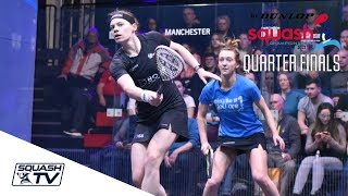 Squash: Dunlop National Squash Champs 2018 - Women's QF Roundup