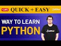 Easy Way To Learn Python | How to Learn Python Programming For Free | Intellipaat