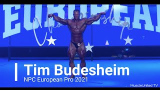 Tim Budesheim - NPC European Pro 2021 Bodybuilding