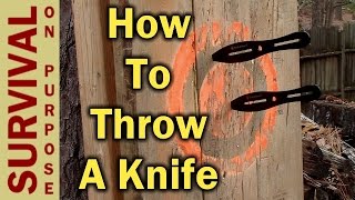 Knife Throwing For Beginners - How To Throw A Knife