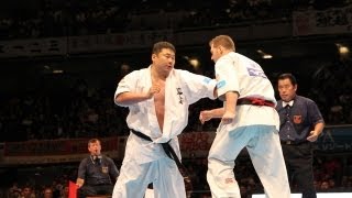 【新極真会】第10回全世界空手道選手権大会 男子4回戦 8 SHINKYOKUSHINKAI KARATE