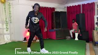 Sambwoy Storms Miss-Dumba 2023 Grand Finally With Electric Performance.