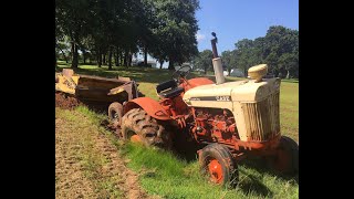 930 CK tractor got stuck at church camp. #CASE #comfortkingcowboyridesagain #Digginok #oldiron