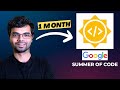 How I cracked GSoC in 1 month | Google Summer of Code