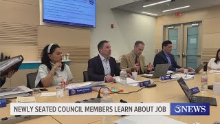 New City Council members attend orientation to learn about local government