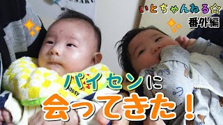 はじめて会うお友達の赤ちゃんの反応は…！【育児vlog】#番外編