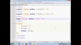 PHP BANGLA TUTORIAL#6 (Math function)