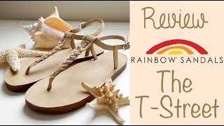 Review + Try On: Rainbow Sandals The T-Street in Seirra Brown!