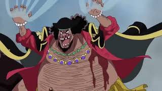 One Piece - Blackbeard uses Whitebeard power