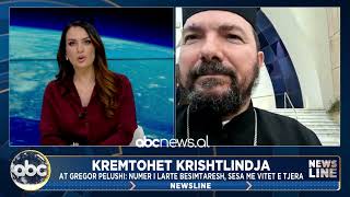 Kremtohet Krishtlindja, At Gregor Pelushi: Katedralja, e mbushur plot me besimtarë të Tiranës