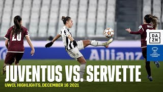 HIGHLIGHTS | Juventus vs. Servette FC -- UEFA Women’s Champions League 2021-2022