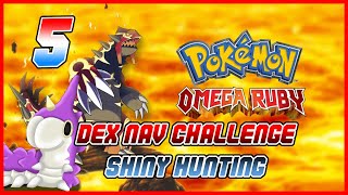 Shiny Hunting Wurmple and more (Omega Ruby Dex Nav)