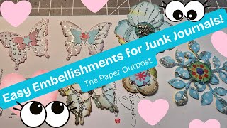 Easy Junk Journal Embellishments!! Fundle Plus Triple Bonus Special!