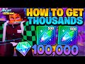 HOW To Get *THOUSANDS* Of GEMS & REROLLS In Anime Reborn Roblox