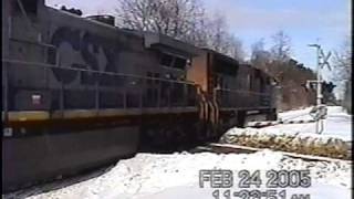 CSX  power struggle 2-24-2007