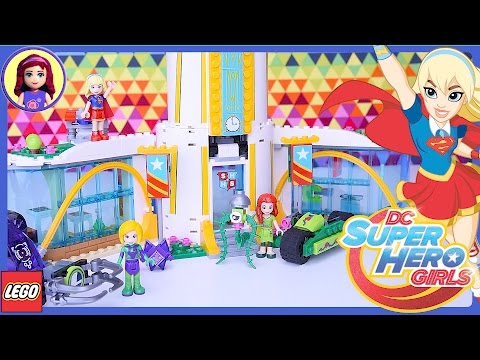 LEGO DC Superhero Girls Super Hero High School Build Part 1 Review Silly Play – Kids Toys