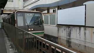 近鉄けいはんな線 生駒行き到着!! この電車はこの駅まで  大阪メトロ24系