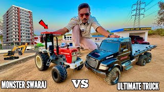 RC Monster Swaraj 855 Vs Traxxas ultimate Truck Tochan