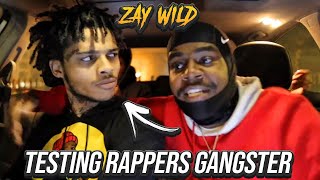 TESTING ZAY WILD'S GANGSTA TO GET HIS REACTION! *HE TOOK MY CAR*