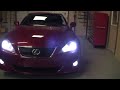 lexus is250 custom lighting by advanced automotive concepts