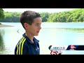 Two boys hailed for saving man drowning in Walden Pond