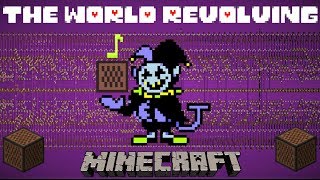 【Minecraft】" THE WORLD REVOLVING " in Noteblocks【DELTARUNE】