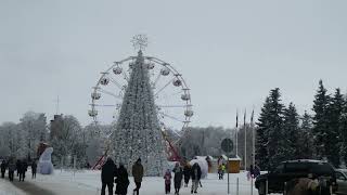 Даугавпилс - с  Новым  Годом .