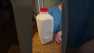 How I Open a Half Gallon Milk Container with a Strap Wrench