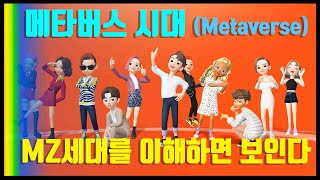 MZ세대를 이해하면, 메타버스(Metaverse)가 올 수 밖에 없는 이유를 알 수 있습니다