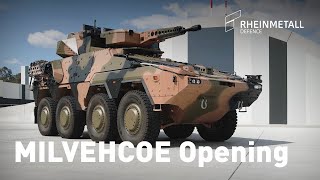 Rheinmetall Defence Australia’s Military Vehicle Centre of Excellence (MILVEHCOE)