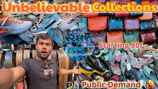 Birsul Hat Shoes Market | Paddapukur Shoes Market in Kolkata | Cheapest Leather Shoes Market