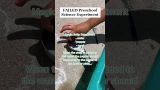 #FailedExperiment Teaching #Preschool Science 3yo Magic Water Pepper #SoapExperiment #easydiyforkids