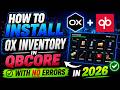 How to Install OX Inventory in QB Core with NO ERRORS!