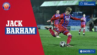 JACK BARHAM POST-MATCH: Tamworth (H)