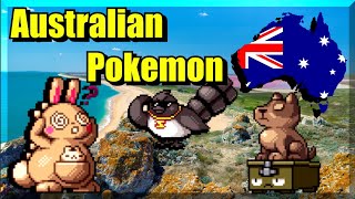 Australian Inspired Pokemon