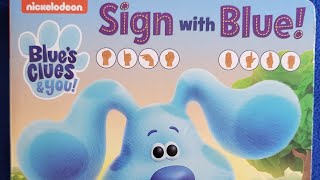 Kids Read Aloud Story Book#59: Sign with Blue! An introduction to Sign Language