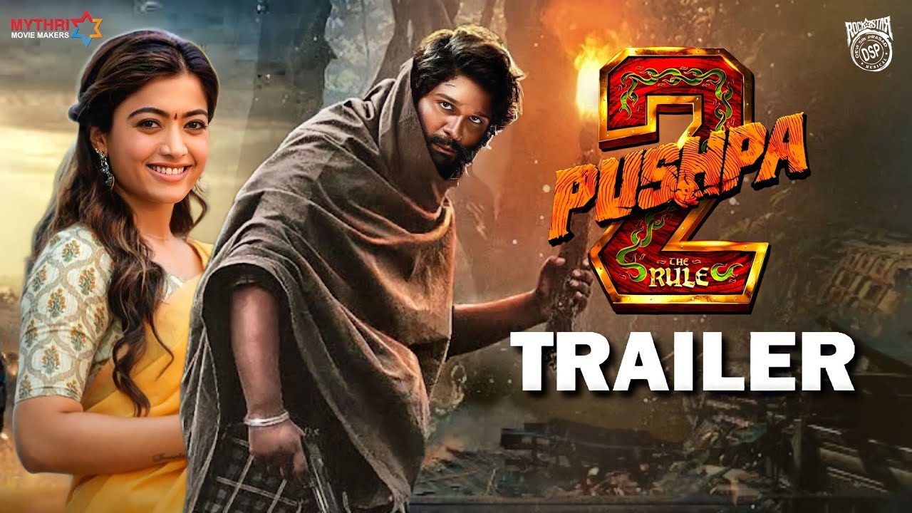 Pushpa 2 - The Rule | Official Trailer | Allu Arjun | Sukumar ...