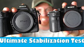 Sony A7iii IBIS vs Nikon Z6 Vibration Reduction |Sony A73 vs Nikon Z6