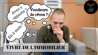 Peut-on vraiment vivre rapidement et exclusivement de l'immobilier ? (indépendance financière)