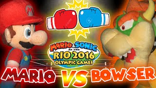 ABM: Mario Vs Bowser!! BOXING!! Mario & Sonic Rio Olympic Games!! HD