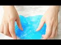 ダイソー保冷剤でぷるぷる冷んやりスライムを作る！how to make slime 【音フェチ】