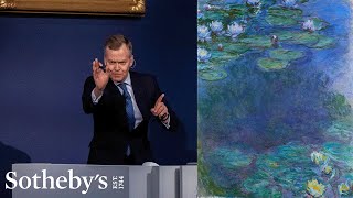 Monets Water Lilies Sell for $65.5 Million After 17-Minute Bidding Battle | Sothebys