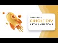 Single Div Art & Animations With CSS | Compilation Video